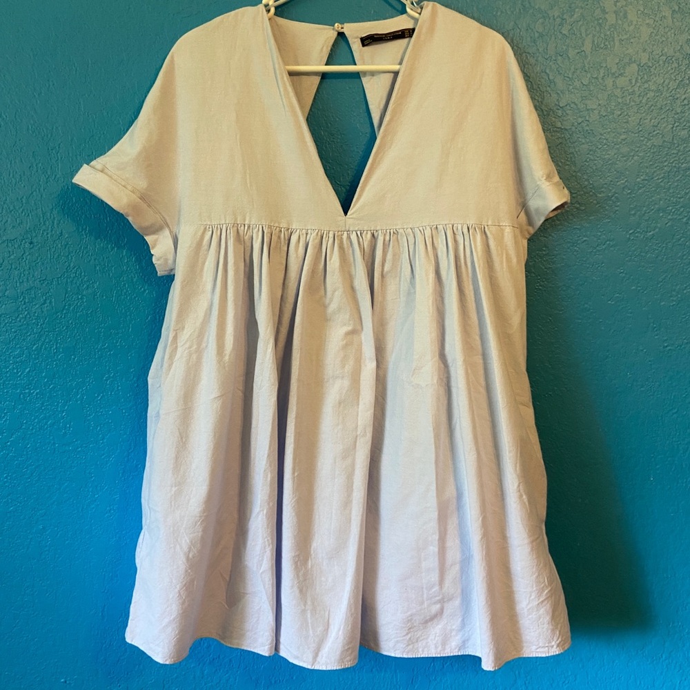 Zara Babydoll Romper Dress